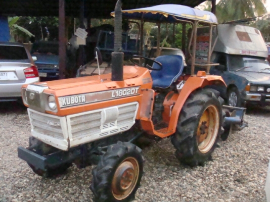 รถไถคูโบต้า 2 เพลา มีผานพรวน 1 ชุด L1802DT