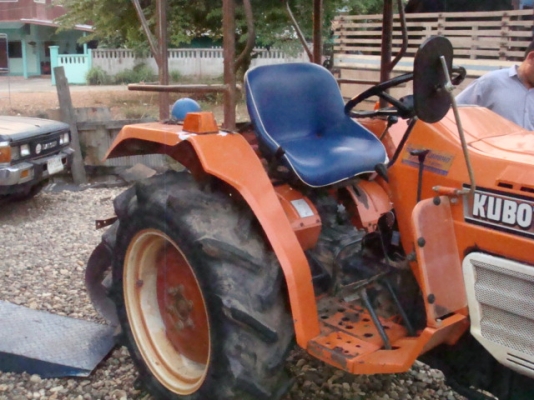 รถไถคูโบต้า 2 เพลา มีผานพรวน 1 ชุด L1802DT