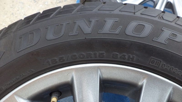 ขายแม็กพร้อมยาง TOYOTA VIOS 15 นิ้ว สีเทา