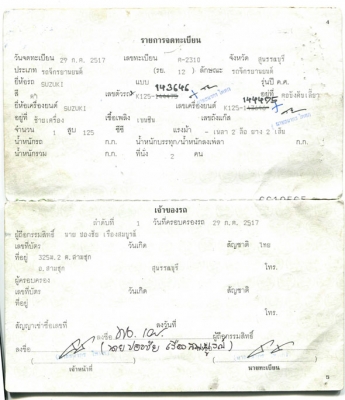 ((((((((((((( k125 m2 ทะเบียนโอน สภาพนางฟ้า ราคา23000 บาท ))))))))))))))