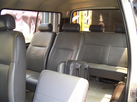 toyata hiace หัวจรวด2000ccแก๊สlpgใหม่เอี่ยม เบาะหนัง3แถว9ที่นั่ง toyata hiace หัวจรวด2000ccแก๊สlpgใหม่เอี่ยม เบาะหนัง3แถว9ที่นั่ง