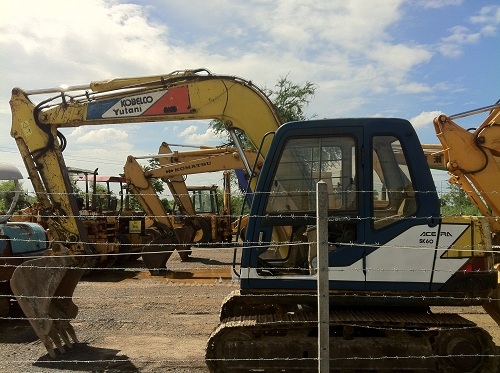 รถแบคโฮ KOBELCO SK60-1