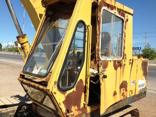 รถแบคโฮ KOMATSU PC60-1 รถแบคโฮ KOMATSU PC60-1