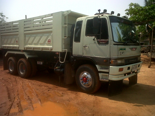 ขายด่วย HINO FM3MF ดั้มพร้อบ ระบบพ่วง พร้อมคอกอ้อยรถตัด