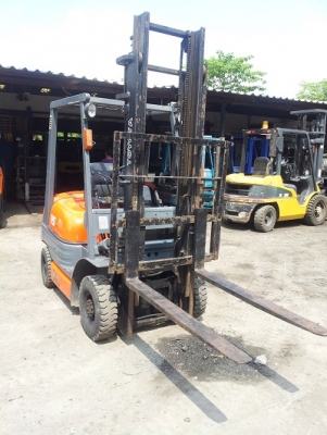 Forklift TOYOTA 6FG15 ENG.5K ยกสูง 4.0 mm.เกียร์ครัชท์ ยางตัน Forklift TOYOTA 6FG15 ENG.5K ยกสูง 4.0 mm.เกียร์ครัชท์ ยางตัน