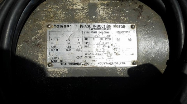 ** SOLD ** ตัดไฟเบอร์ WINNER 16" มอเตอร์ Toshiba 2 HP ไฟบ้าน 220V สภาพใสๆวัยรุ่นชอบ!!
