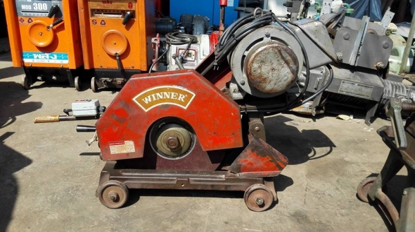 ** SOLD ** ตัดไฟเบอร์ WINNER 16" มอเตอร์ Toshiba 2 HP ไฟบ้าน 220V สภาพใสๆวัยรุ่นชอบ!!