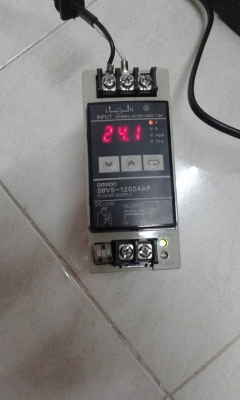 Powersuppy omron 24 v. 5 amp