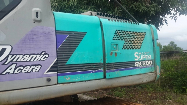 ขายแบคโฮ KOBELCO SK200 YN08 SUPER แอร์ไฟฟ้าเอกสารพร้อม สนใจโทร 081-970-1072 ขายแบคโฮ KOBELCO SK200 YN08 SUPER แอร์ไฟฟ้าเอกสารพร้อม สนใจโทร 081-970-1072