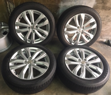 แม็กป้ายแดง Suzuki Swift พร้อมยางป้ายแดง 185-55-16 ปี 16