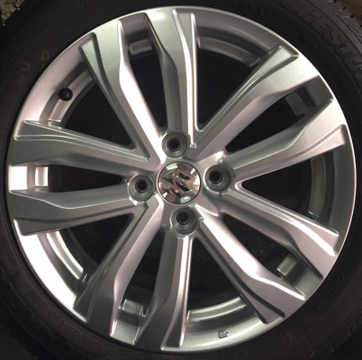 แม็กป้ายแดง Suzuki Swift พร้อมยางป้ายแดง 185-55-16 ปี 16 แม็กป้ายแดง Suzuki Swift พร้อมยางป้ายแดง 185-55-16 ปี 16