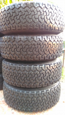 ขายล้อลายหยดน้ำ ขอบ 16 พร้อมยาง monster 265/70/16 ปี 16