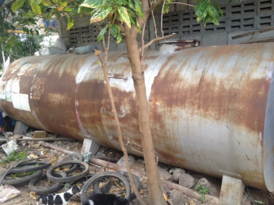 ขายถังน้ำมันดีเซล จุ 10,000ลิตร พร้อมหัวจ่าย ไม่ผุ ไม่รั่ว 85,000บาท