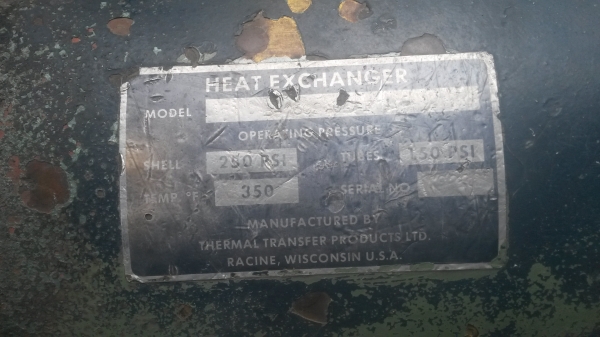 Heat Exchanger  เครื่องแลกเปลี่ยนความร้อน