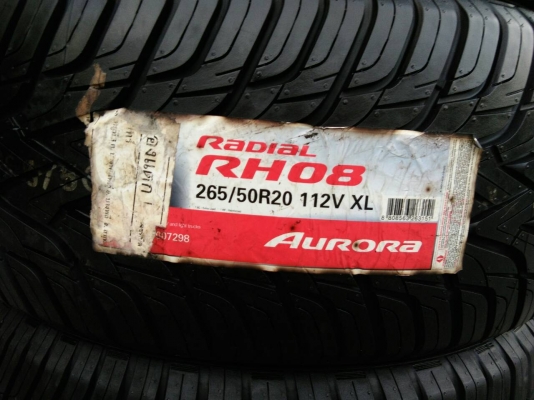 ขายยางใหม่ 265/50R20 NANKANG ปี11. 1คู่ AURURA ปี12. 1คู่ จำนวน 4 เส้น 5900