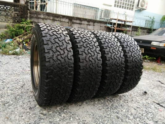 ขายแม็กTE37. 6รูขอบ16 พร้อมยางBF Goodrich U. S. A. ยางสัปดาห์ที่34 ปั12 ดอกยางหนาเต็มเท่ากัน สวยๆ จำนวน 1 ชุด