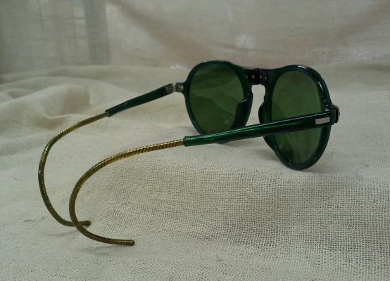 แว่นตาอเมริกันแอนทีค 'นักบินทหารยุคสงครามโลกครั้งที่ 2' Antique WILLSON handmade in USA แว่นตาอเมริกันแอนทีค 'นักบินทหารยุคสงครามโลกครั้งที่ 2' Antique WILLSON handmade in USA