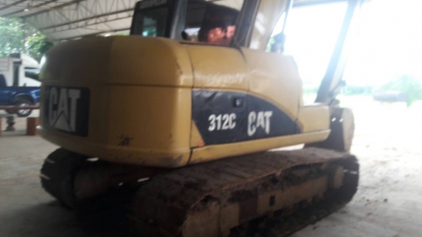 รถแมคโค CAT 312C มีเล่มทะเบียน