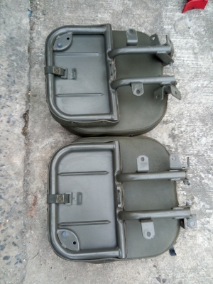 เบาะลิงรถสวยๆๆ แปลงใส่ได้หลายรุ่น พับเก็บได้ มีเข้ามาอีกคู่