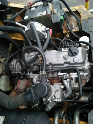 ขายโฟล์คลิฟ Maximal เครื่องยนต์นิสสัน เสาทูฟรี 4.3เมตรใช้ได้สองระบบ