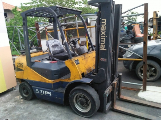 ขายโฟล์คลิฟ Maximal เครื่องยนต์นิสสัน เสาทูฟรี 4.3เมตรใช้ได้สองระบบ