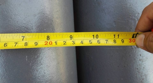 ** จัดส่งลูกค้าระยองครับ ** เครื่องม้วนเหล็กแผ่น ระบบไฮดรอลิค หน้ากว้าง 6 ฟุต 180 cm เพลาตัน ม้วนหนา 25 มิล หัวเครื่องม้วนแป้ปได้