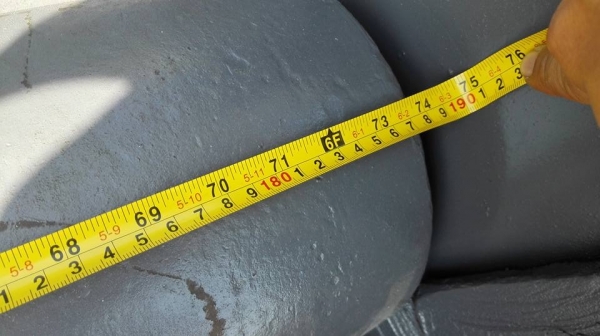 ** จัดส่งลูกค้าระยองครับ ** เครื่องม้วนเหล็กแผ่น ระบบไฮดรอลิค หน้ากว้าง 6 ฟุต 180 cm เพลาตัน ม้วนหนา 25 มิล หัวเครื่องม้วนแป้ปได้