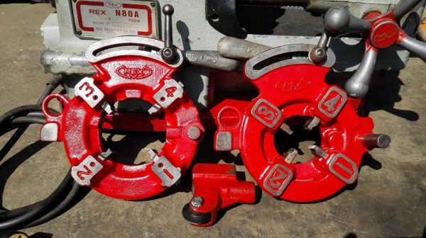 ** SOLD ** เครื่องต้าปแป้ป REX Made in JAPAN รุ่น N 80A ต้าป 1/2"- 3" สวยใสวัยรุ่นชอบพร้อมใช้งาน!!