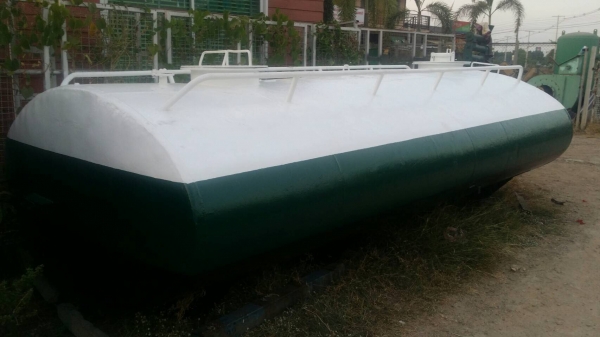 ถังน้ำมัน 12000 ลิตร เหล็กหนา สภาพแจ่ม สีเขียวเหนี่ยวทรัพย์ รีบมารับไปครับ