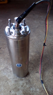 ขายมอเตอร์ซับเมิสFranklin 1แรงพร้อมกล่องstart