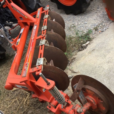 คูโบต้า L3208SP 4 WD รถเกรดA ใบมีดดันหน้าช้าง ผานหลังช้าง