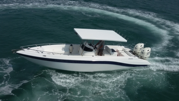 ขายเรือไฟเบอร์ 29 ฟุต หล่อใหม่ Boat for Sale 29F