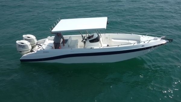 ขายเรือไฟเบอร์ 29 ฟุต หล่อใหม่ Boat for Sale 29F