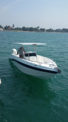 ขายเรือไฟเบอร์ 29 ฟุต หล่อใหม่ Boat for Sale 29F