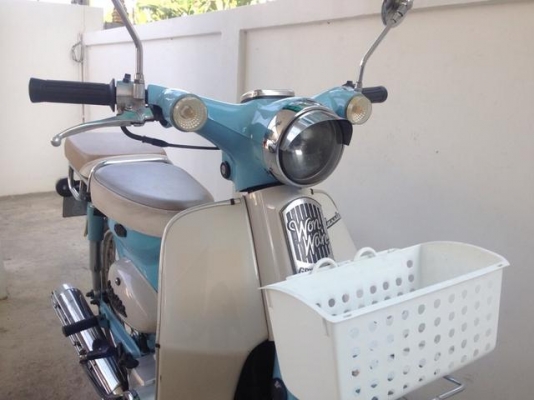 Wonwan 110 Classic สีฟ้าสวย รถ 8 เดือน วิ่งน้อย