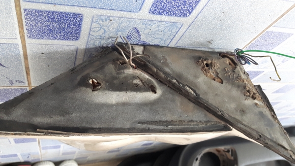 กระจกมองถอดจาก Honda civic ตาโต