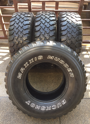 ยาง Mud Maxxis 32 11.5 R15 ดอกเยอะ พร้อมใช้งาน ราคาไม่แพง