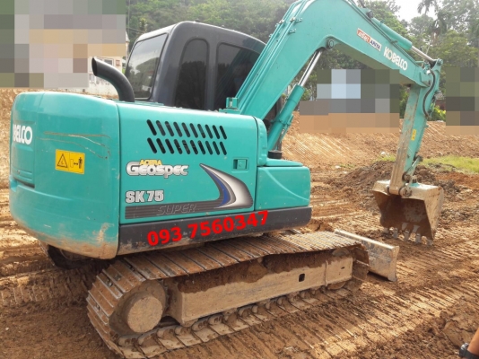 ขายรถแบคโฮ 3,8XX ชม. KOBELCO
