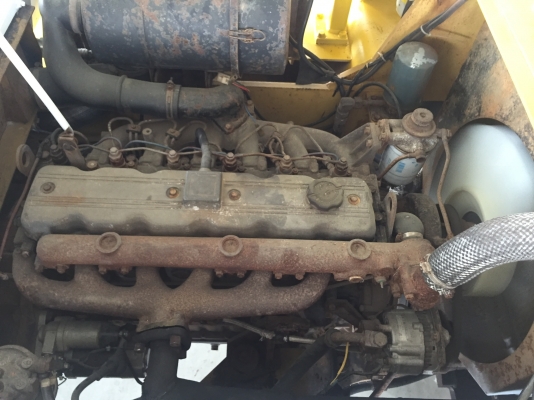 รถฟอร์คลิฟต์ SUMITOMOรุ่นFD60P นำเข้าญี่ปุ่น ยกได้6ตันเสาสูง4เมตร เกียร์ออโต้ งายาว2เมตรเครื่องดีเซล6สูบ สภาพดีพร้อมใช้งาน