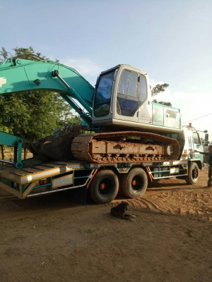 ขายรถขุดแม็คโค SK200-6มาร์คซิก YN10 super ทำงานหมื่นเจ็ดพัน ชม. ช่วงล่างเต็มเอวแน่น พร้อมลงงาน