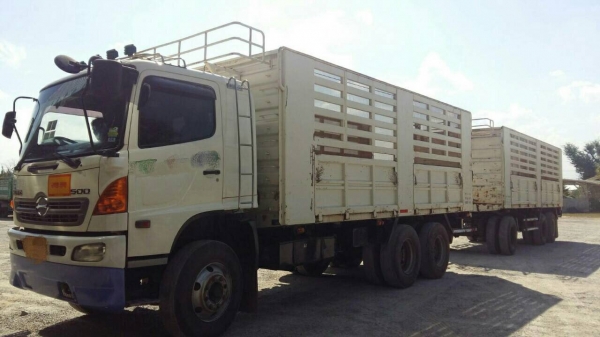 ขายรถพ่วง 22 ล้อ แม่-ลูก กระบะเหล็กคอกเกษตรไม่ดั้ม อู่.สามมิตร รถสวย พร้อมใช้ มี 2 พ่าง ยางสภาพ 70\% HINO 380 ปี.ธ.ค.52 ราคา .1900000 สนใจรีบจองด่วน 0813531946 ขายรถพ่วง 22 ล้อ แม่-ลูก กระบะเหล็กคอกเกษตรไม่ดั้ม อู่.สามมิตร รถสวย พร้อมใช้ มี 2 พ่าง ยางสภาพ 70\% HINO 380 ปี.ธ.ค.52 ราคา .1900000 สนใจรีบจองด่วน 0813531946