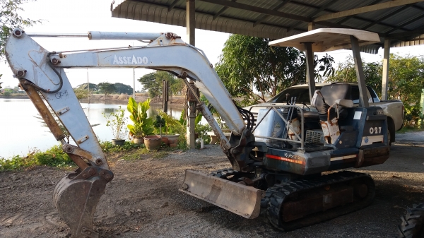 คูโบต้า k027 เท่าpc30 เก่านอก ยังไม่เคยใช้งานในไทย1800 ชม.พร้อมใช้