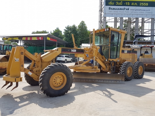 มาใหม่ !! ขายรถเกรด Caterpillar 140H นำเข้าจาก USA แท้ 100\% Serial 2ZK013xx สภาพสวย ไม่เคยใช้งานในไทย