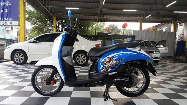 HONDA SCOOPY-i  ระบบหัวฉีด PGM-Fi ประหยัดน้ำมัน ฟรีค่าโอน