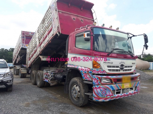 ขายรถพ่วงดัมพ์ Hino mega เครื่อง 344 แรง ปี 56 กระบะดัมพ์อู่ซีทีทรัค ลูก 3 เพลาแท้ ยาว 6.80 เมตร ขายรถพ่วงดัมพ์ Hino mega เครื่อง 344 แรง ปี 56 กระบะดัมพ์อู่ซีทีทรัค ลูก 3 เพลาแท้ ยาว 6.80 เมตร