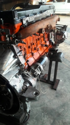 เครื่องยนต์อีซูสุ6HE1#195แรงม้าสวยติดดีครับ