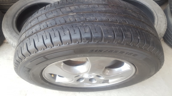 ขายล้อTOYOTA Vigo Smart ขอบ16 ยางปี15 4ล้อ