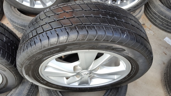 ขายล้อTOYOTA Avanza 15 4รู114 ยางปี14 4 ล้อ
