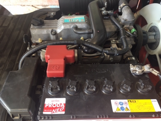 ขายรถโฟลคลิฟท์ TOYOTA 02-8FD25  , เสายกสูง 7 เมตร ,เครื่องยนต์ดีเซลรุ่นใหม่ 1DZIII  รถนำเข้าแท้จากญี่ปุ่น 100\% ( สเปกเสาสูง  7 เมตร หายากมากครับ )