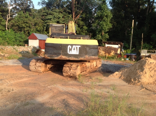 ขายด่วนรถแบคโฮcat320 v1
